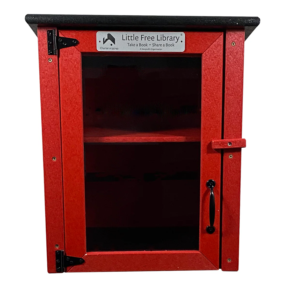 Composite Two Story Red Kit Little Free Library - Image 7