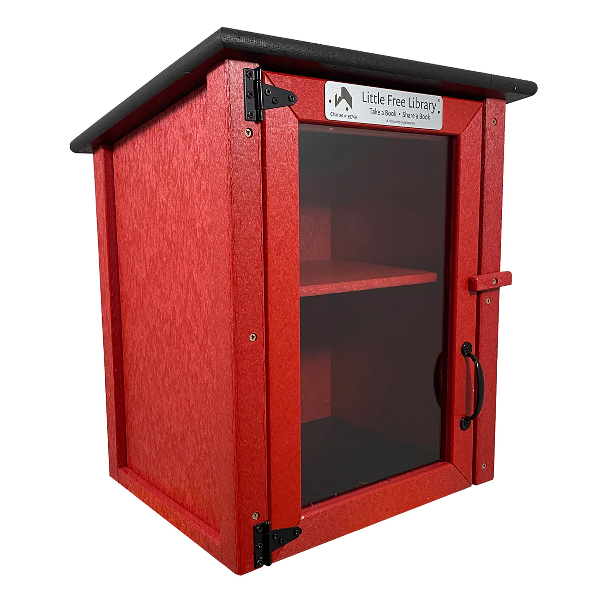 Composite Two Story Red Kit Little Free Library - Image 8