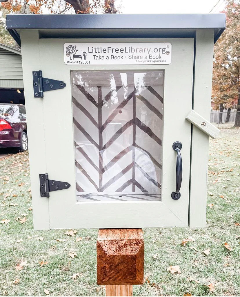 Mini Shed Little Free Library - Image 8
