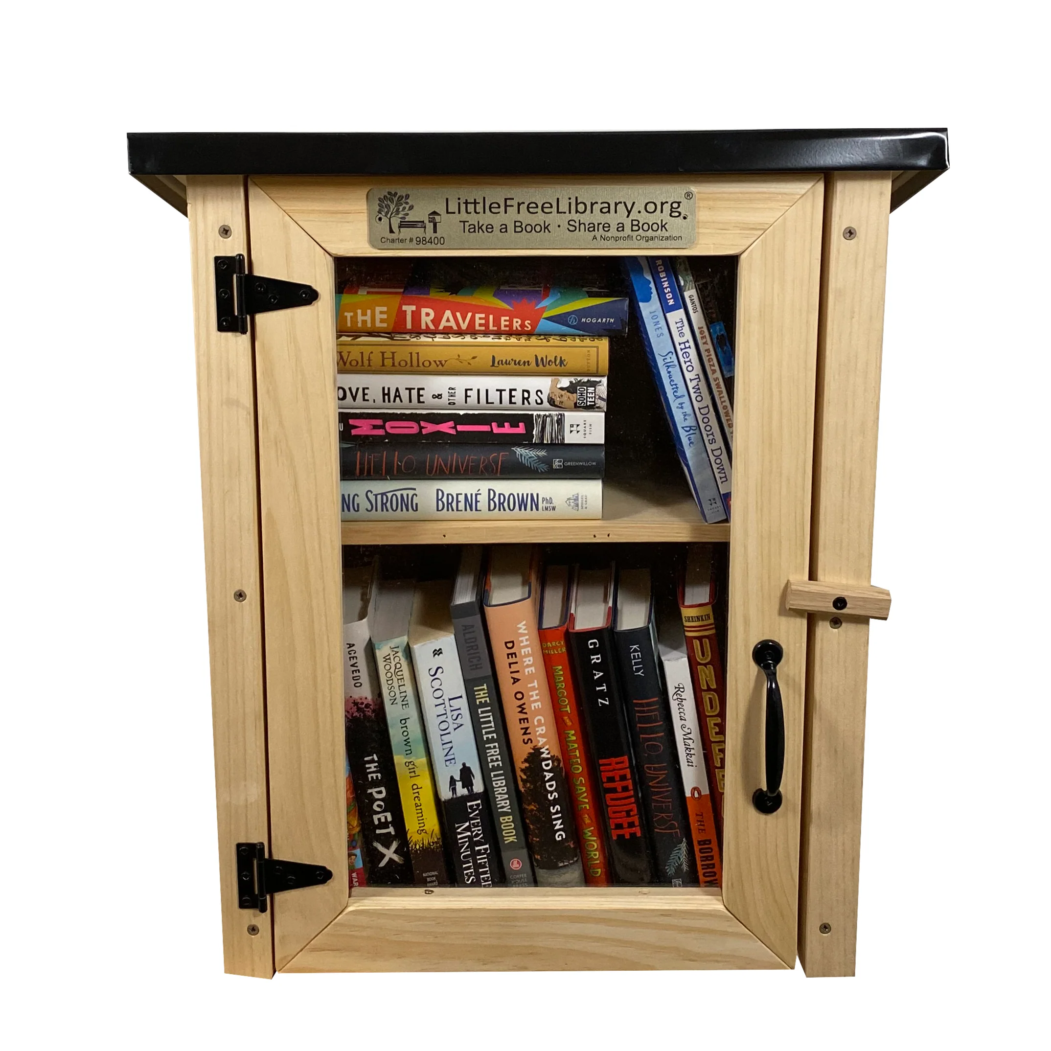 Two Story Shed Unfinished Kit Little Free Library - Image 9